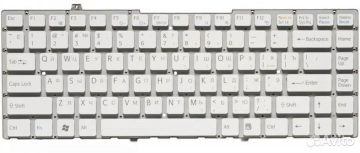 Клавиатура Sony vaio VGN-FW56SR/H OEM