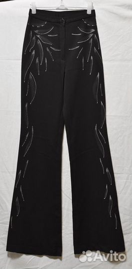 Брюки шерстяные палаццо,бананы,Laura Ashley р42,44
