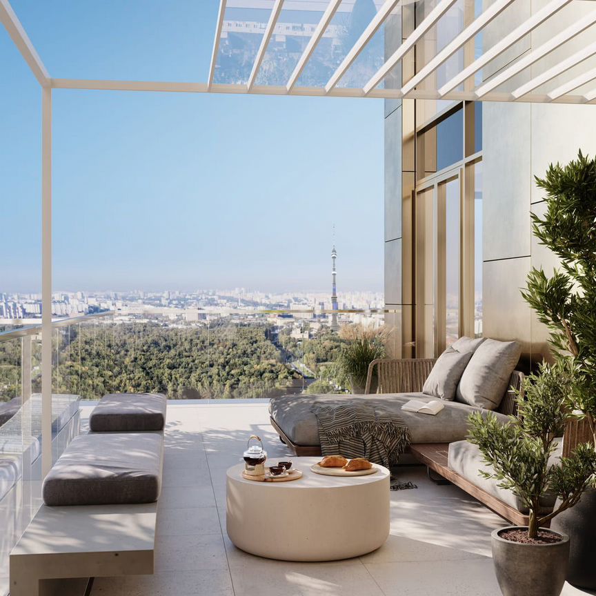 3-к. квартира, 105 м², 21/31 эт.