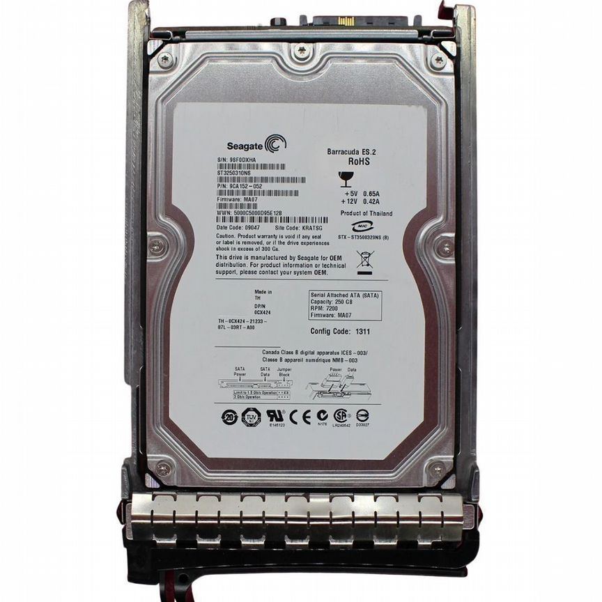 [CX424] Жесткий Диск Dell 250gb Sata2 3,5" Hdd Cx424