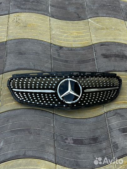 Решетка радиатора на mercedes w 212