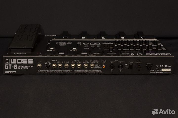 Гитарный процессор boss gt 8