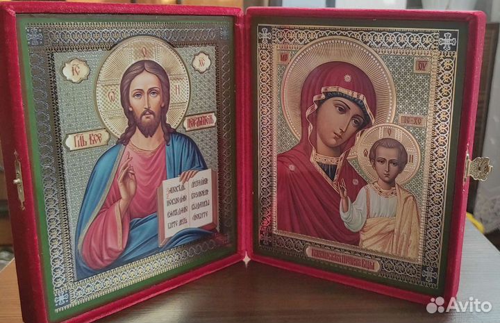 Иконы складные в чехле