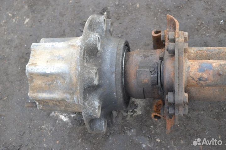 Ступица, барабанные тормоза, вспомогательного мост