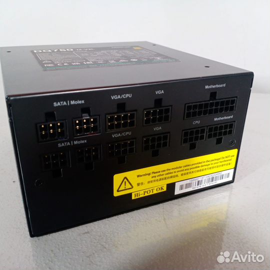 Блок питания DeepCool DQ750-M-V2L 750w 80 gold