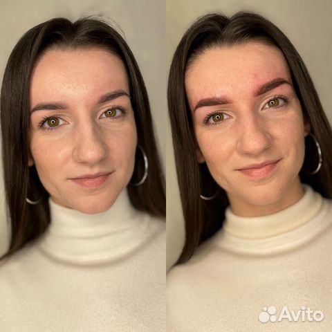 Перманентный макияж\татуаж бровей