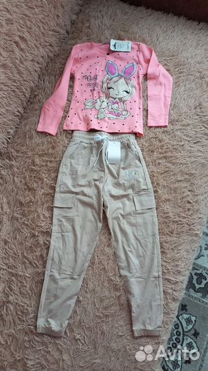 Одежда на девочку 110-116 новая