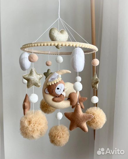 Мобиль из фетра