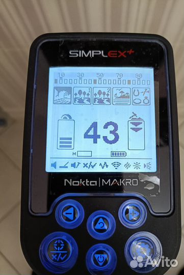Металлоискатель nokta makro simplex plus
