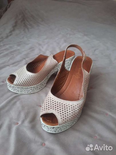 Босоножки женские 37 размер натуральная кожа