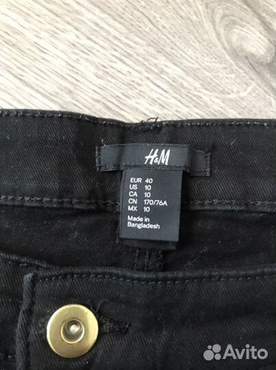 Шорты джинсовые h&m