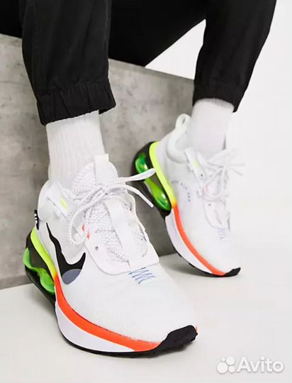 Nike Air Max 2021 White Bright Crimson Volt 41,5 р
