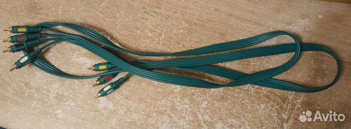 Кабель 4 RCA (тюльпан)