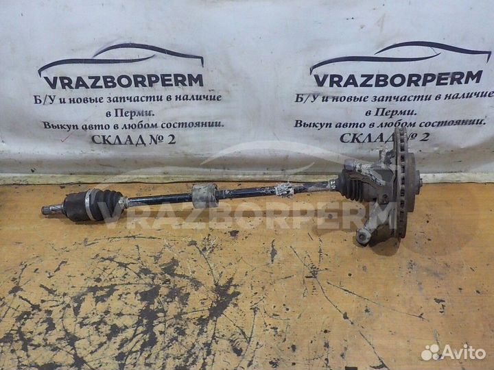 Кулак поворотный передний правый ZAZ Chance