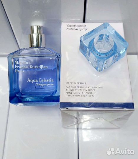 Туалетная вода Aqua Celestia Cologne Forte