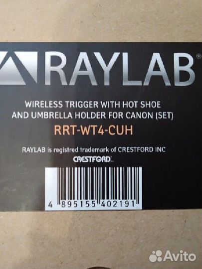 Raylab RRT-WT4-CUH 4х кан. синхронизатор для Canon