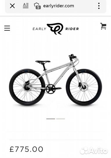 Early Rider 24 Belter детский велосипед