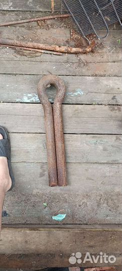 Серьги на дышло