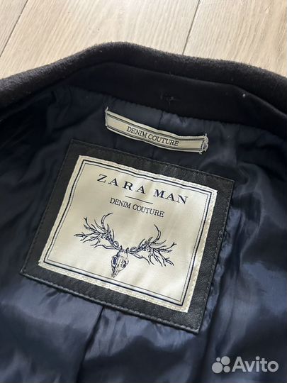 Кожаная куртка Zara