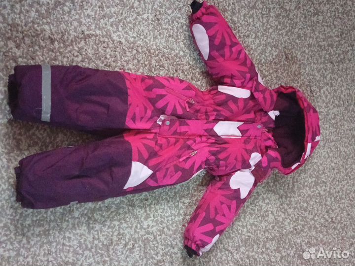 Зимний комбинезон для девочки