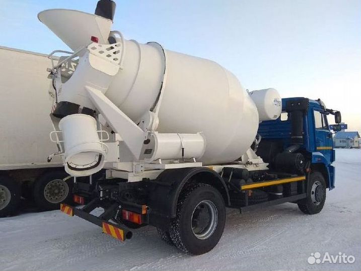 Установка миксера 6, 7 кубов