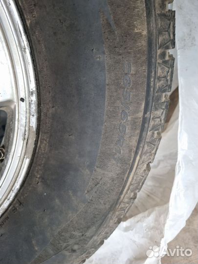 Колесо с диском на Toyota Prado 120