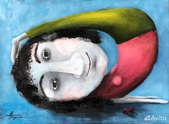 Картина акрилом