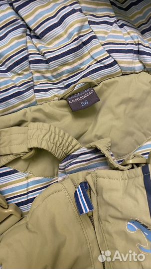 Комплект демисезонный 86 куртка полукомбинезон