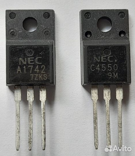 Транзисторы 2SC4550 2SA1742