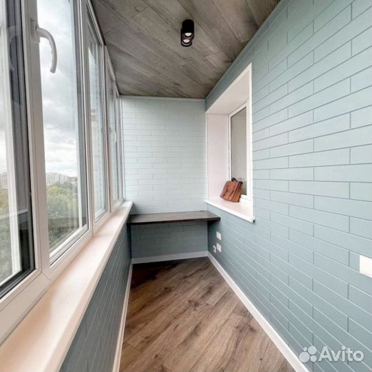 Остекление лоджии/Бесплатный замер