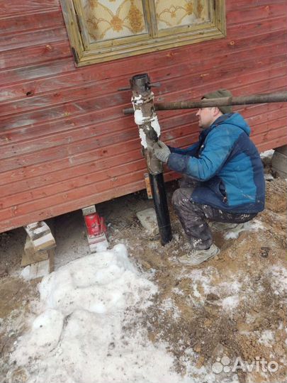 Винтовые сваи с монтажом