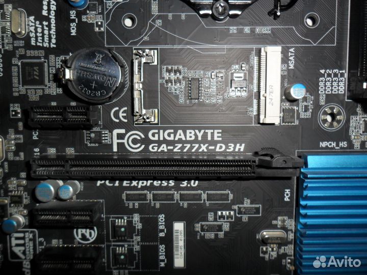 Gigabyte GA-Z77X-D3H Socket 1155