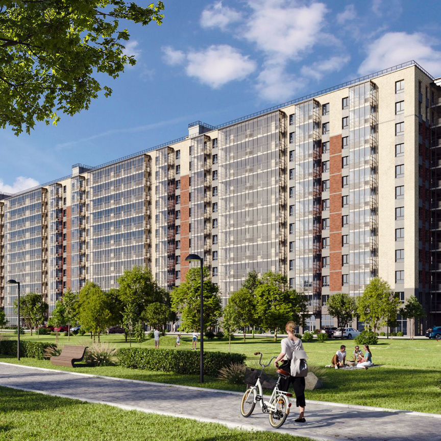 1-к. квартира, 40,3 м², 4/12 эт.