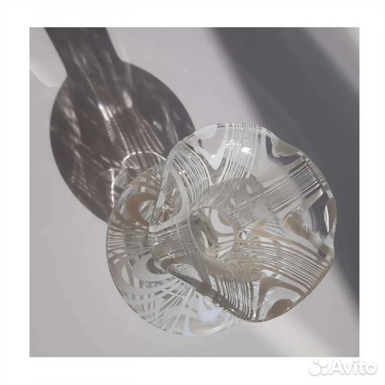 Ваза венецианская нить/Неман/ссср