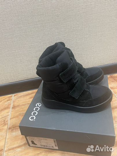 Зимние ботинки ecco