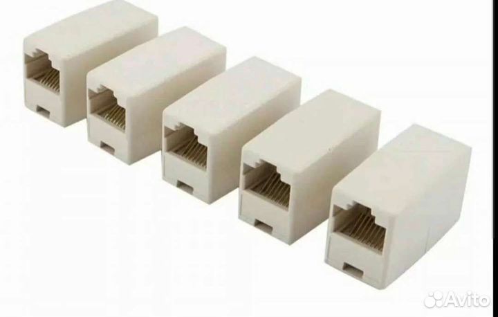 Переходник рж45 rg45 соединитель