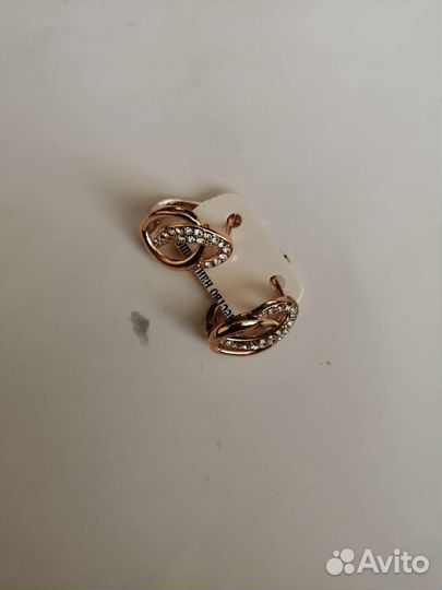 Набор серьги и кольцо