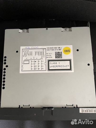 Автомагнитола rcd 310 vag