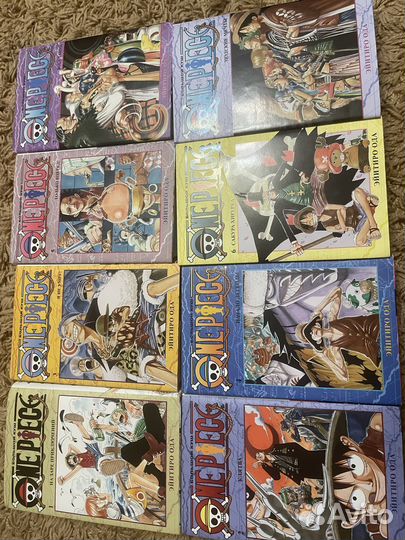 Манга ван пис 1-8