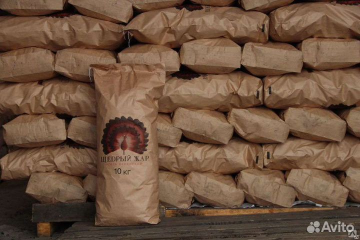 Древесный уголь 12кг