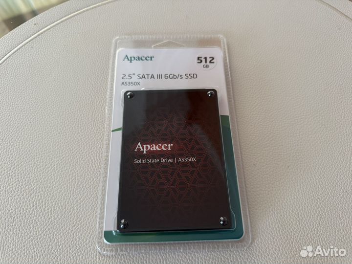 SSD диск Apacer AS350X 512 GB