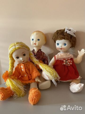 Куклы СССР одним лотом объявление продам