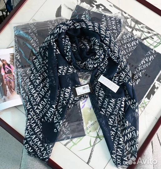 Шарф-палантин платок Armani Exchange (оригинал)