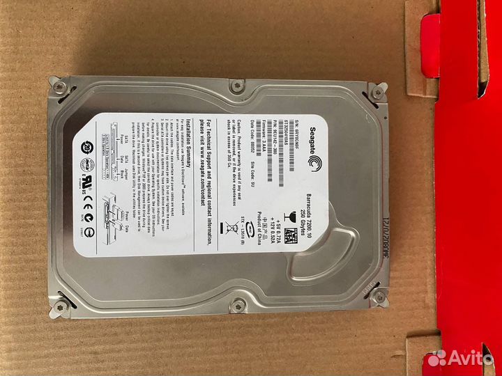 Жесткий диск seagate barracuda 250gb
