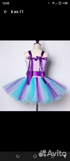 Платье праздничное 86-92