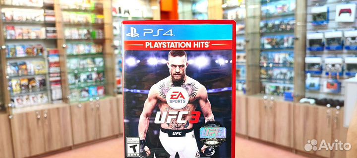 UFC 3 PS4 диск
