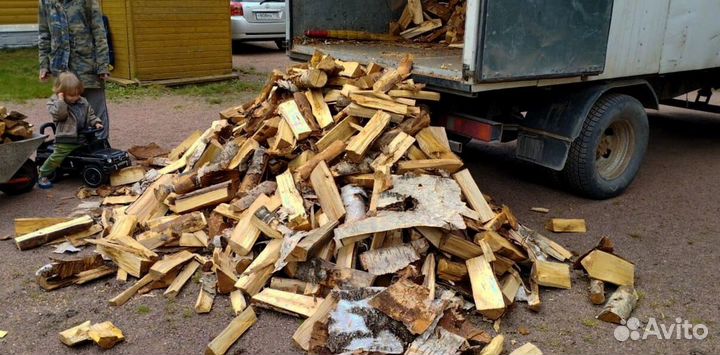 Дрова Березовые навалом в Приозерске