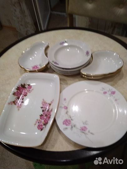 Салатник фарфор.Дулевский завод