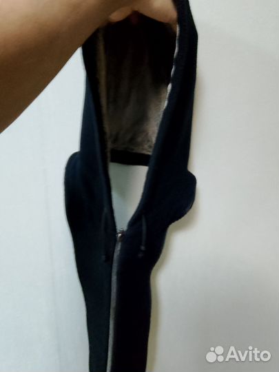 Пальто мужское с капюшоном