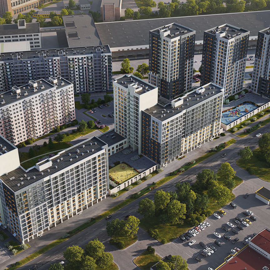 3-к. квартира, 86,4 м², 2/12 эт.